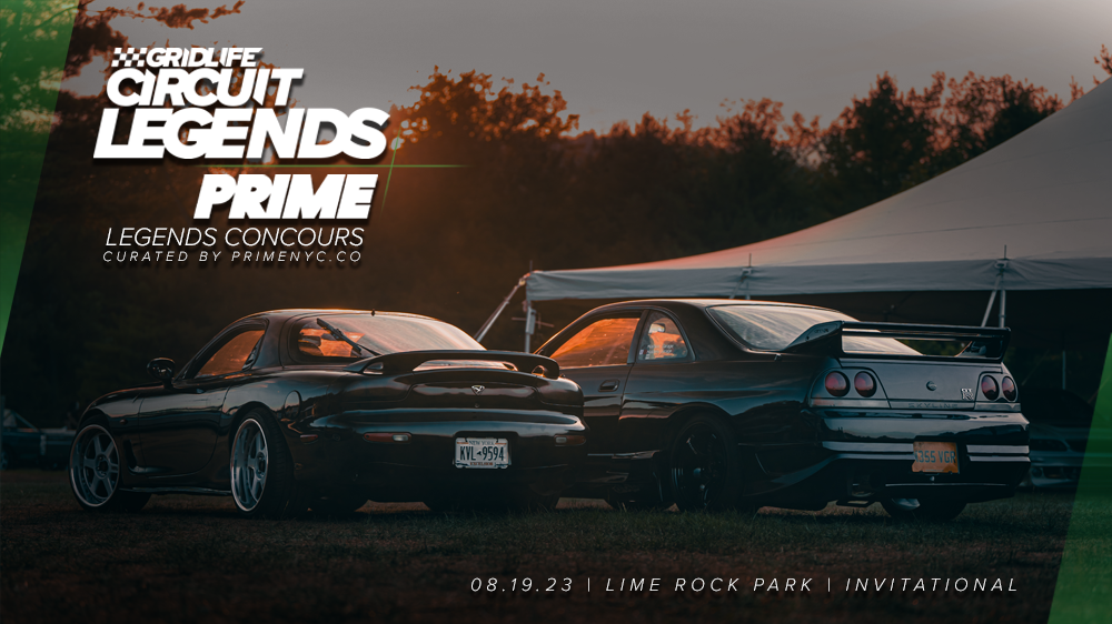 GRIDLIFE NEWS: PRIME to Curate the Legends Concours at the 2023 Circuit Legends Festival at Lime Rock Park