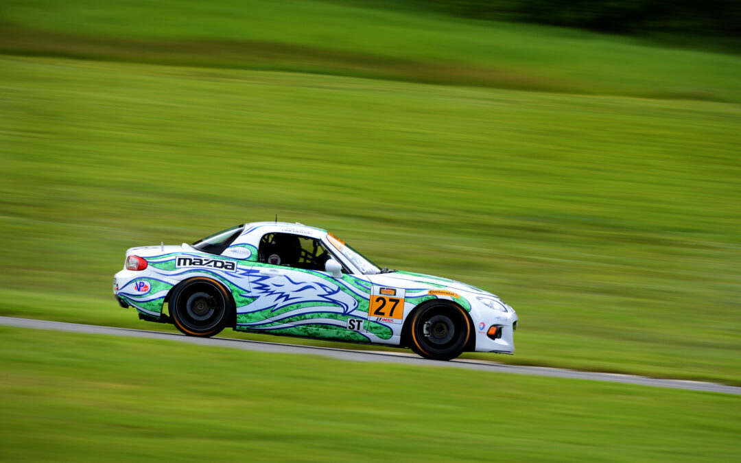 Miatas Were at Home in Continental Tire SportsCar Challenge at Lime Rock