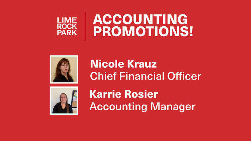 2025 Brings Well-Deserved Promotions for Lime Rock Park Accounting Team