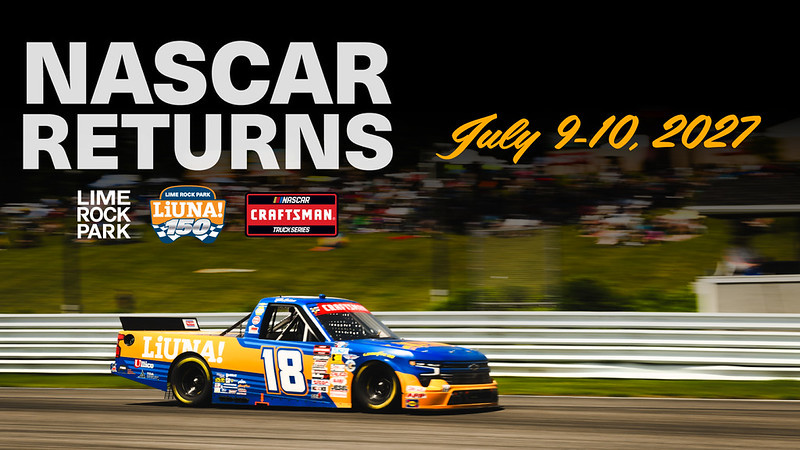 NASCAR RETURNS TO LIME ROCK PARK IN 2027